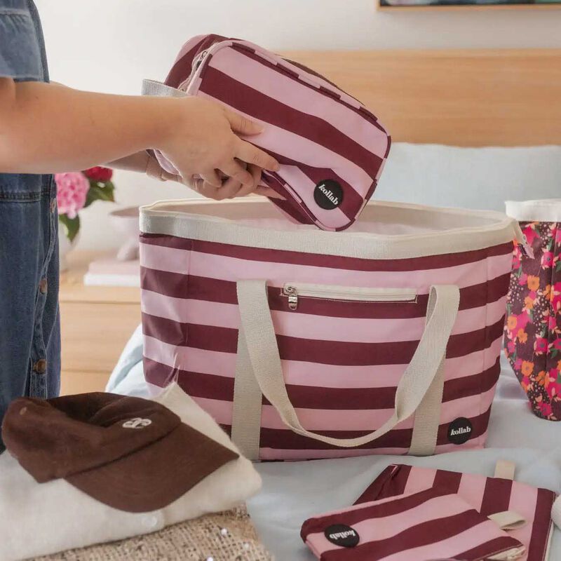 Kollab Tote Bag Coco Stripe image number 1